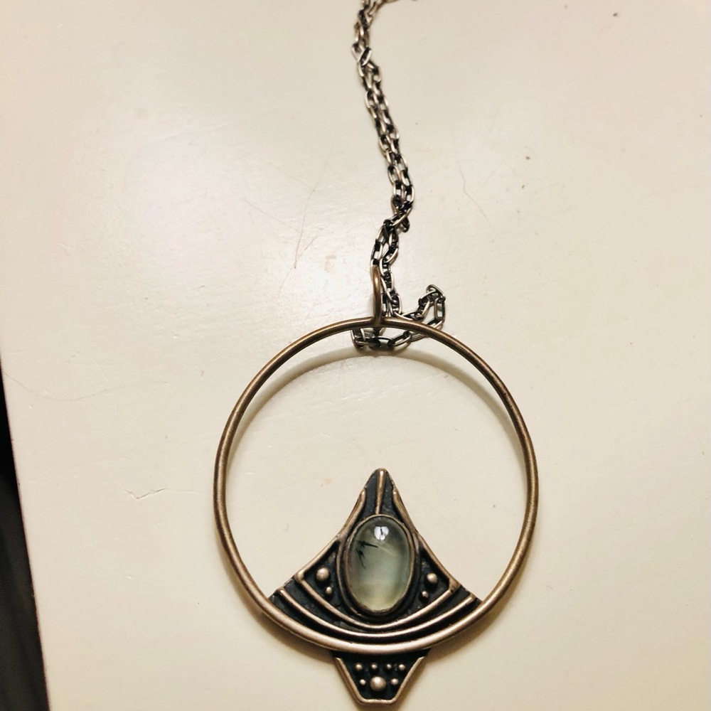 Acid Queen Necklace with Prehnite